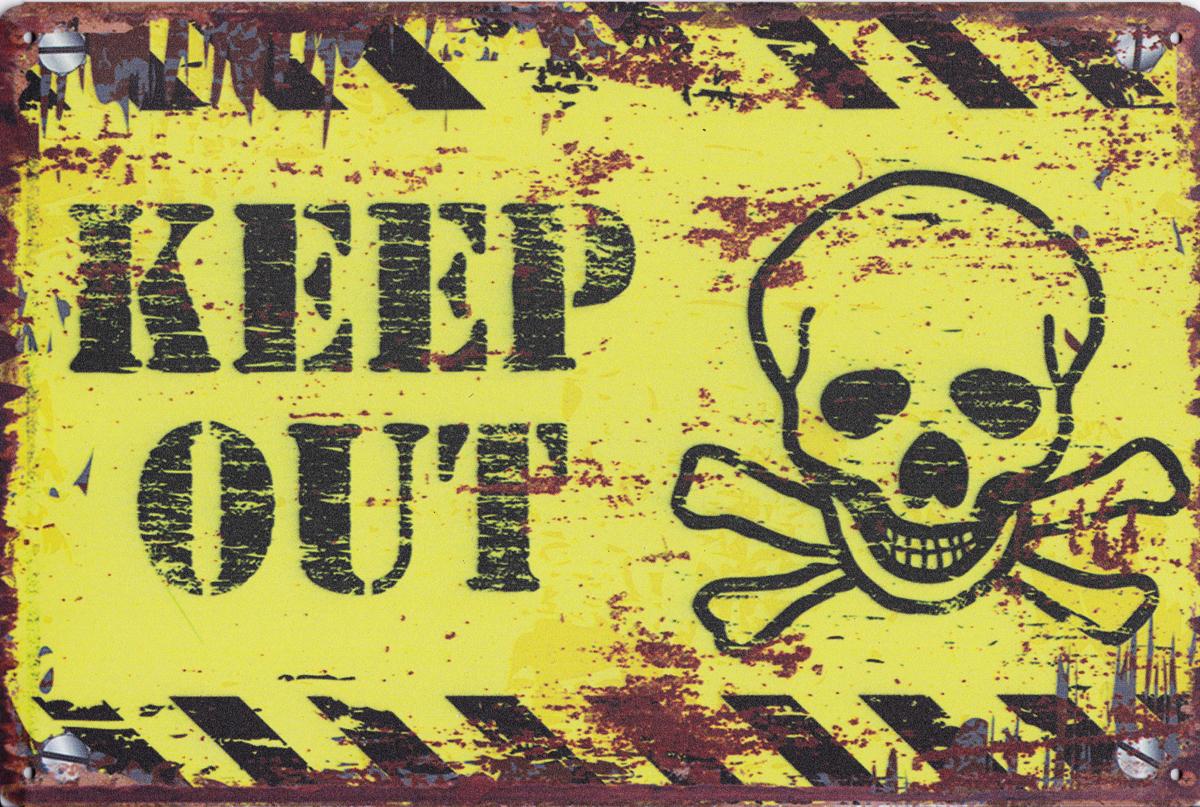 keep out