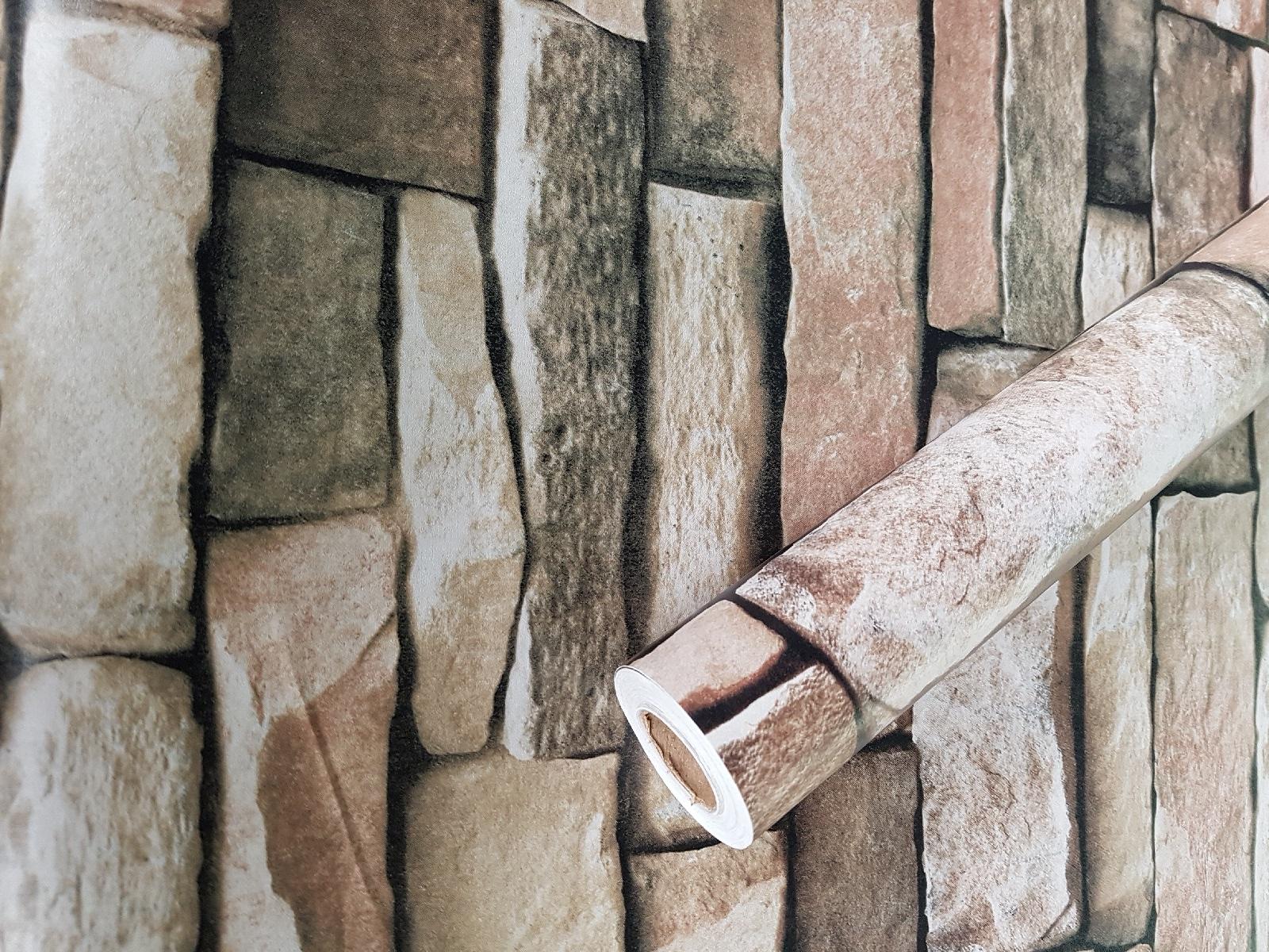 Steine Mauer Ziegel grau