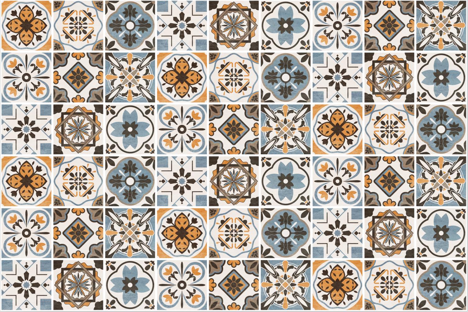 Küche orientalisch portugiesisch blau